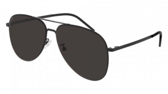 Saint Laurent CLASSIC 11 SLIM Sunglasses, 002 - BLACK with BLACK lenses