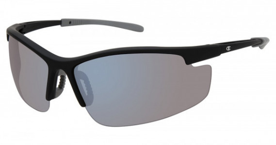 Champion CU5141 Sunglasses, C01 MATTE BLACK/GRY (NAVY FLASH)