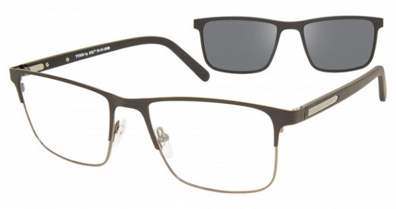 XXL TYSON Eyeglasses, BLACK