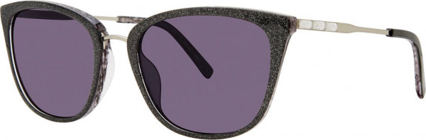 Vera Wang Angelica Sunglasses, Black Shimmer