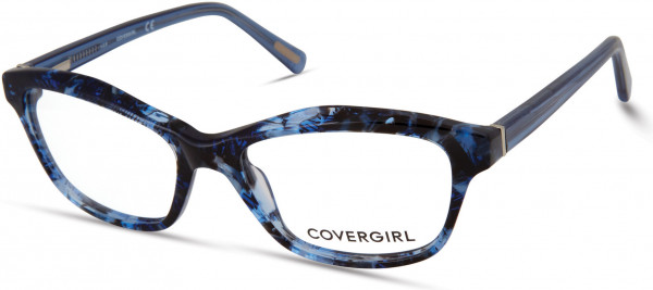 CoverGirl CG0558 Eyeglasses, 092 - Blue/other