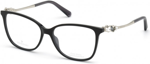 Swarovski SK5367-F Eyeglasses, 056 - Havana/other