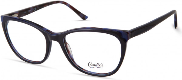 Candie's Eyes CA0188 Eyeglasses, 090 - Shiny Blue