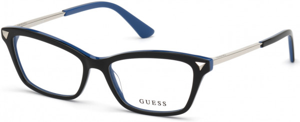 Guess GU2797 Eyeglasses, 005 - Black/other