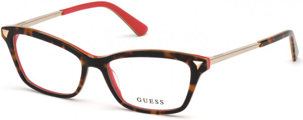 Guess GU2797 Eyeglasses, 052 - Dark Havana