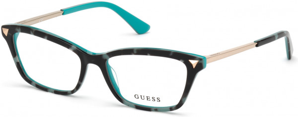 Guess GU2797 Eyeglasses, 095 - Light Green/other
