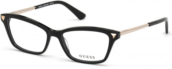 Guess GU2797-S Eyeglasses, 001 - Shiny Black