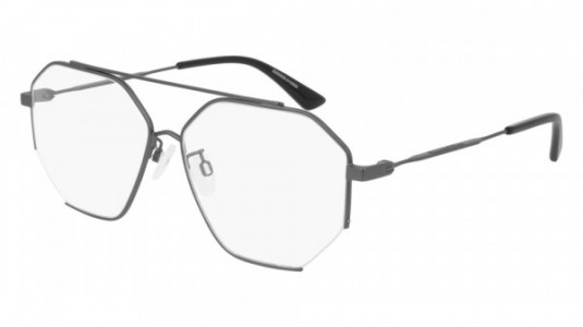 McQ MQ0261OA Eyeglasses, 001 - RUTHENIUM