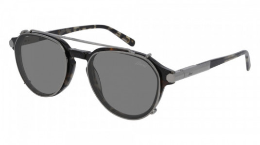 Brioni BR0077S Sunglasses, 002 - HAVANA with YELLOW lenses