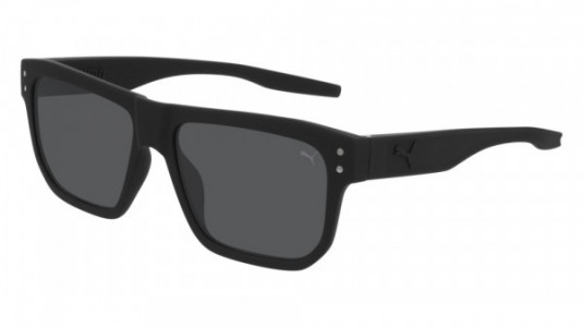 Puma PU0246S Sunglasses, 001 - BLACK with SMOKE lenses