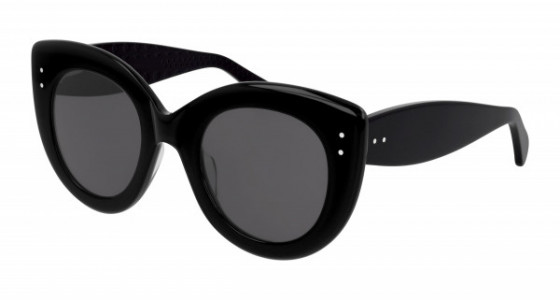 Azzedine Alaïa AA0034S Sunglasses, 001 - BLACK with GREY lenses