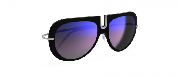Silhouette TMA Futura 4077 Sunglasses, 9060 SLM Blue Mirror Gradient