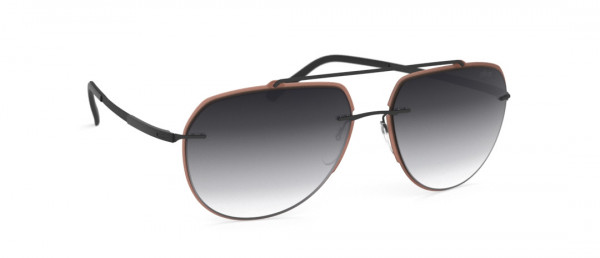 Silhouette Accent Shades 8719 Sunglasses, 6040 Classic Grey Gradient