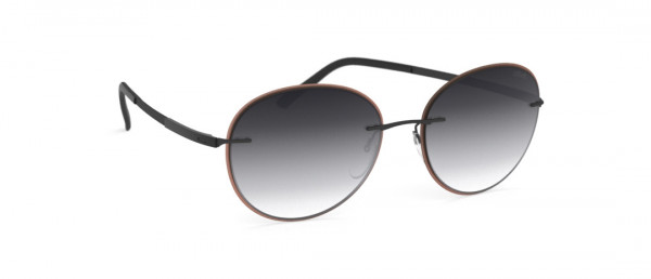 Silhouette Accent Shades 8720 Sunglasses, 6040 Classic Grey Gradient