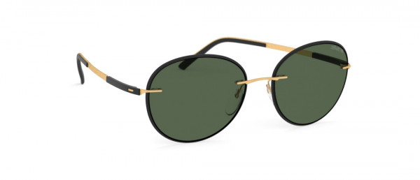 Silhouette Accent Shades 8720 Sunglasses, 9030 SLM POL Green