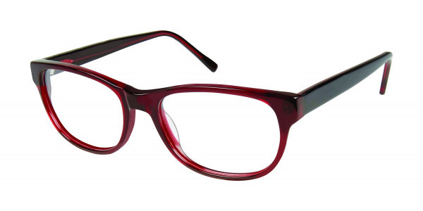 Value Collection 117 Caravaggio Eyeglasses, Red