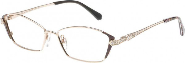 Diva DIVA 5531 Eyeglasses, 854 Gold-Brown Cheet