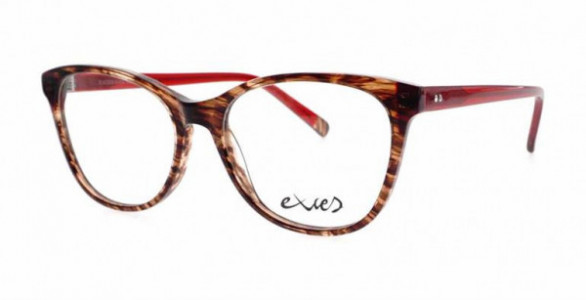 Exces EXCES 3163 Eyeglasses, 832 Tortoise-Red