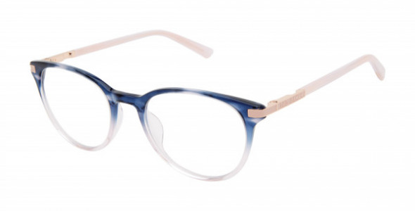 Ted Baker TFW006 Eyeglasses, Navy Blue Rose (NAV)