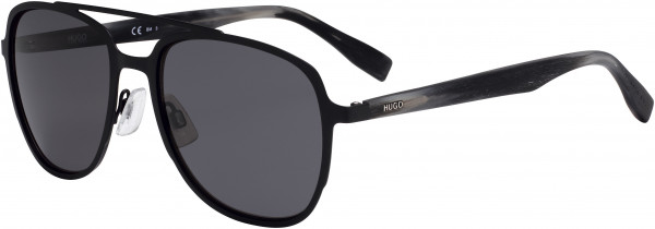 HUGO Hugo 0301/S Sunglasses, 0003 Matte Black