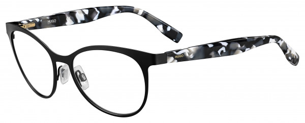 HUGO Hugo 0312 Eyeglasses, 04NL Matte Black White