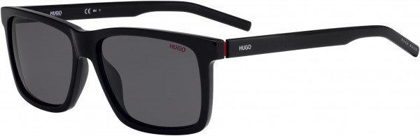 HUGO Hugo 1013/S Sunglasses, 0OIT Black Redgd
