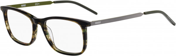 HUGO Hugo 1018 Eyeglasses, 06AK Green Horn
