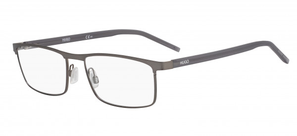 HUGO Hugo 1026 Eyeglasses, 0R80 Semi Matte Dark Ruthenium