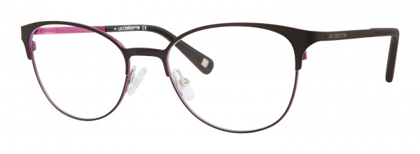 Liz Claiborne Liz Claiborne 445 Eyeglasses, 0003 Matte Black