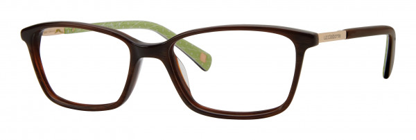 Liz Claiborne Liz Claiborne 448 Eyeglasses, 0WR9 Brown Havana