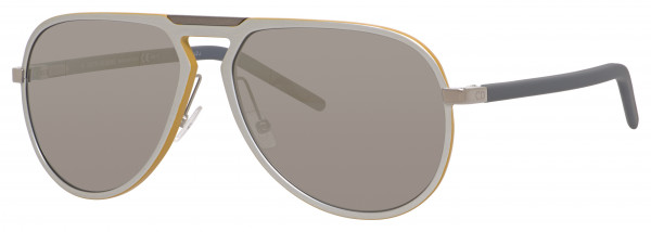 Dior Homme Al 13.2 Sunglasses, 0NLW Palladium Yellow Gray