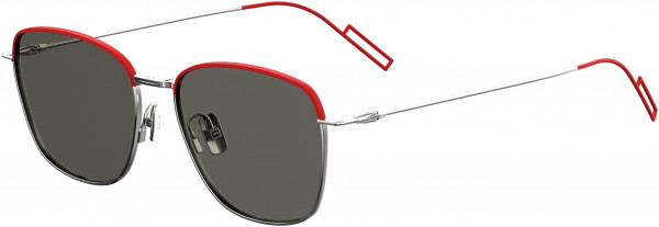 Dior Homme Diorcomposit 1.1 Sunglasses, 027Y Silver Red