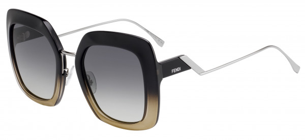 Fendi Fendi 0317/S Sunglasses, 07C5 Black Crystal