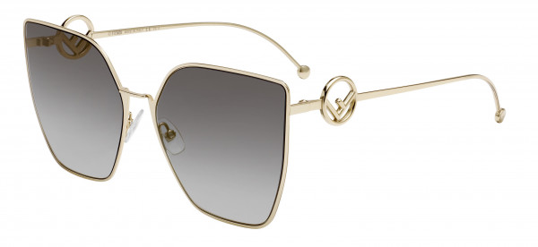 Fendi Fendi 0323/S Sunglasses, 0FT3 Gray Gold