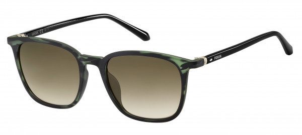 Fossil Fossil 3091/S Sunglasses, 06AK Green Horn