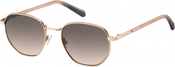 Fossil Fossil 3093/S Sunglasses, 0AU2 Red Gold