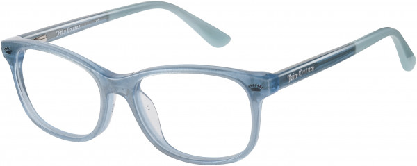 Juicy Couture Juicy 933 Eyeglasses, 0DXK Bl Glitter Silver