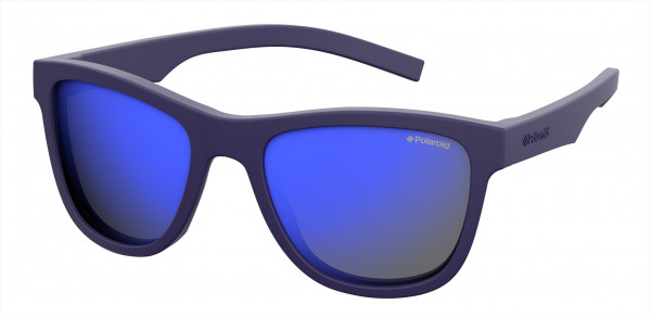 Polaroid Core Polaroid 8018/S Sunglasses, 0CIW Rbbr Blue