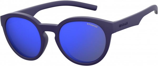 Polaroid Core Polaroid 8019/S Sunglasses, 0CIW Rbbr Blue