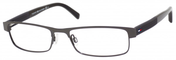 Tommy Hilfiger T. Hilfiger 1195 Eyeglasses, 0LK7 Dark Ruthenium