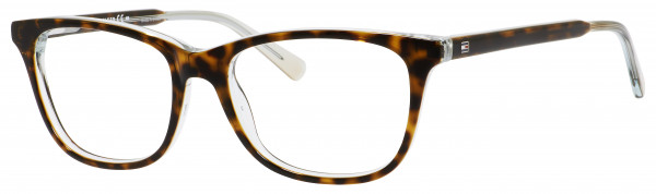 Tommy Hilfiger T. Hilfiger 1234 Eyeglasses, 01IL Havana Green
