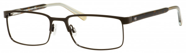 Tommy Hilfiger T. Hilfiger 1235 Eyeglasses, 01IQ Matte Brown Green