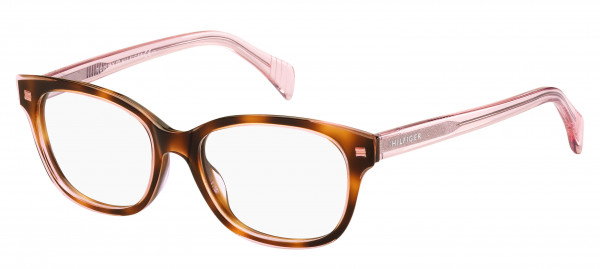 Tommy Hilfiger T. Hilfiger 1439 Eyeglasses, 0LQ8 Pink Havana