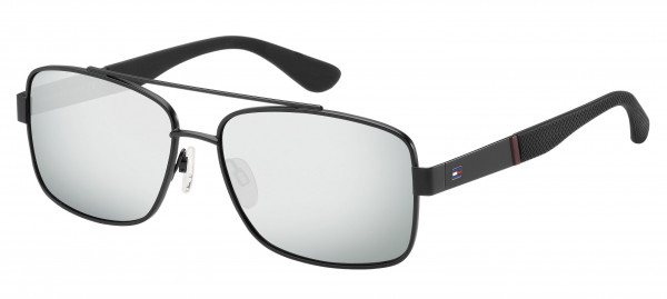 Tommy Hilfiger T. Hilfiger 1521/S Sunglasses, 0BSC Black Silver