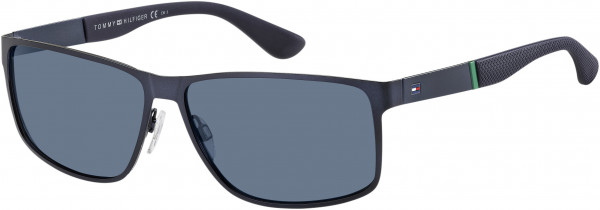 Tommy Hilfiger T. Hilfiger 1542/S Sunglasses, 0FLL Matte Blue