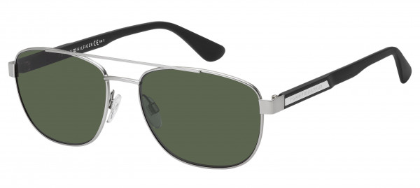Tommy Hilfiger T. Hilfiger 1544/S Sunglasses, 0VGV Silver Green