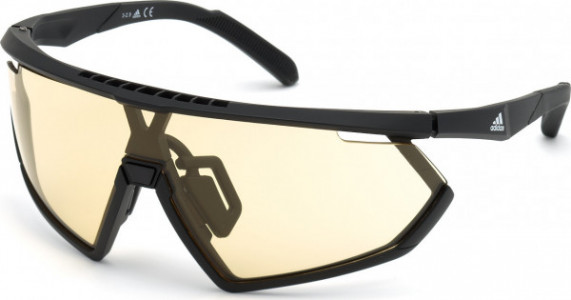 adidas SP0001 Sunglasses, 02E - Matte Black / Matte Black