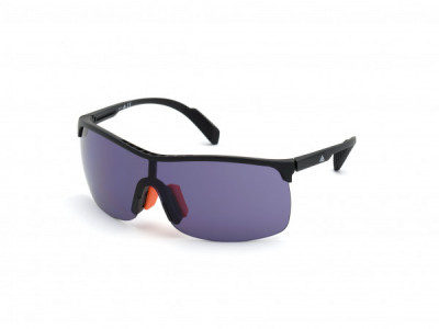 adidas SP0003 Sunglasses, 02A - Matte Black / Smoke Lens Kolor Up (Tm)