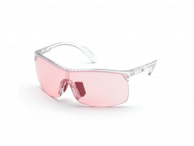 adidas SP0003 Sunglasses, 27S - Rose Crystal/ Bordeaux Lens To Grey Lens Photocromatic