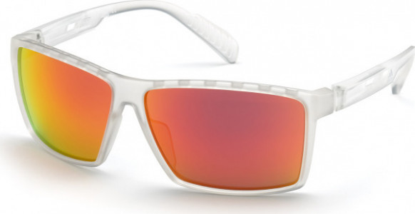 adidas SP0010 Sunglasses, 26G - Crystal / Crystal
